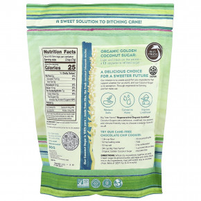 Big Tree Farms, органический кокосовый сахар, золотой кокос, 454 г (1 фунт) в Москве - eco-herb.ru | фото