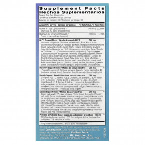 Bio Nutrition, GLP-1, поддержка хорошего самочувствия, 60 капсул в Москве - eco-herb.ru | фото