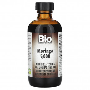 Bio Nutrition, моринга 5000, 120 мл (4 жидк. унции) в Москве - eco-herb.ru | фото