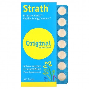 Strath от Bio-Strath, оригинальный суперпродукт, 100 таблеток в Москве - eco-herb.ru | фото
