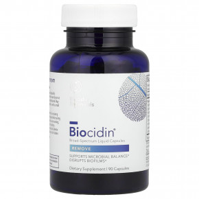 Biocidin Botanicals, Biocidin®, капсулы с жидкостью широкого спектра действия, 90 капсул - описание | фото