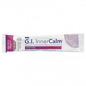 Biocidin Botanicals, G.I. Inner Calm™, лимон и имбирь, 30 стик-пакетов по 6 г (0,21 унции) в Москве - eco-herb.ru | фото