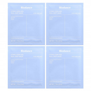 Biodance, Hydro Cera-Nol Real Deep Beauty Mask, 4 шт., 34 г (1,19 унции) в Москве - eco-herb.ru | изображение Biodance, Hydro Cera-Nol Real Deep Beauty Mask, 4 шт., 34 г (1,19 унции) в Москве - eco-herb.ru | фото