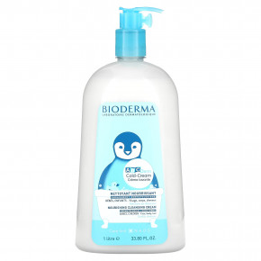 Bioderma, ABC Derm, колд-крем, питательный очищающий крем, 33,80 жидк. унц. - описание | фото