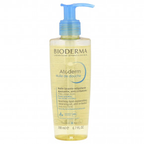 Bioderma, Atoderm, успокаивающее и восстанавливающее липиды очищающее масло, против раздражения, для очень сухой и раздраженной чувствительной кожи, 200 мл (6,7 жидк. унц.) (Товар снят с продажи) в Москве - eco-herb.ru | фото