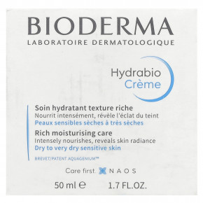 Bioderma, Hydrabio, крем для насыщенного увлажнения, 50 мл (1,67 жидк. унц.) в Москве - eco-herb.ru | фото