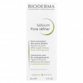 Bioderma, Sebium, средство для очищения пор, 30 мл (1 жидк. унц.) в Москве - eco-herb.ru | фото