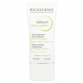 Bioderma, Sebium, увлажняющее средство для контроля блеска, 30 мл (1 жидк. унц.) в Москве - eco-herb.ru | фото