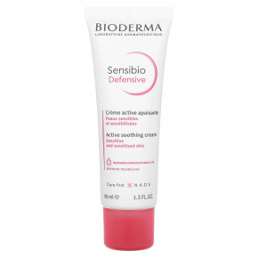 Bioderma, Sensibio Defensive, активный успокаивающий крем, без запаха, 40 мл (1,3 жидк. унц.) в Москве - eco-herb.ru | фото