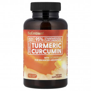 BioEmblem, куркумин из куркумы, 90 растительных капсул в Москве - eco-herb.ru | изображение BioEmblem, куркумин из куркумы, 90 растительных капсул в Москве - eco-herb.ru | фото
