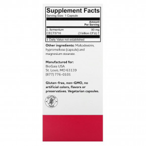 BioGaia, для мам, 90 мг, 30 капсул в Москве - eco-herb.ru | фото