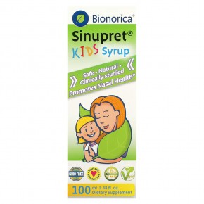 Bionorica, Sinupret, сироп для детей, 100 мл (3,38 жидкой унции) в Москве - eco-herb.ru | фото