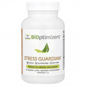 BIOptimizers, Stress Guardian`` 90 растительных капсул - описание | фото