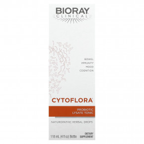 Bioray, CytoFlora, тоник с пробиотическим лизатом, 118 мл (4 жидк. унции) - описание | фото