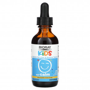 Bioray, Kids, NDF® Calm, детская успокоительная добавка, со вкусом ванили, 60 мл (2 жидк. унции) в Москве - eco-herb.ru | фото