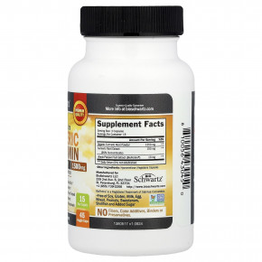 BioSchwartz, Куркумин премиального качества с куркумином BioPerine®, 45 растительных капсул в Москве - eco-herb.ru | фото