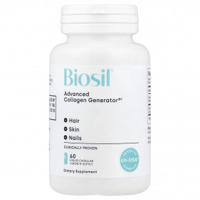 Biosil, Advanced Collagen Generator®, 60 капсул с жидкостью в Москве - eco-herb.ru | изображение Biosil, Advanced Collagen Generator®, 60 капсул с жидкостью в Москве - eco-herb.ru | фото