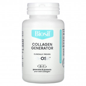 Biosil, Collagen Generator, средство для стимулирования производства коллагена, 60 капсул с жидкостью в Москве - eco-herb.ru | фото