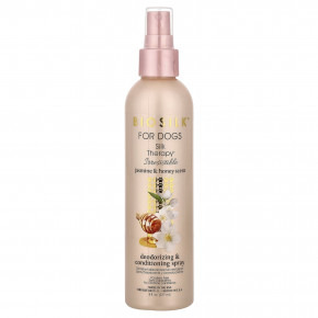 Biosilk, шелковый Therapy®, дезодорирующий и кондиционирующий спрей, для собак, жасмин и мед, 237 мл (8 жидк. унций) в Москве - eco-herb.ru | фото