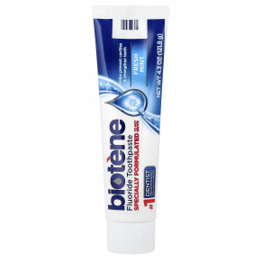 Biotene Dental Products, зубная паста с фторидом, свежая мята, 121,9 г (4,3 унции) в Москве - eco-herb.ru | изображение Biotene Dental Products, зубная паста с фторидом, свежая мята, 121,9 г (4,3 унции) в Москве - eco-herb.ru | фото