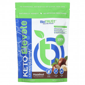 BioTRUST, Keto Elevate, масло в порошке с C8 MCT, фундук, 190 г (6,7 унции) в Москве - eco-herb.ru | фото