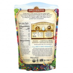 Birch Benders, Pancake & Waffle Mix, Organic Confetti, 14 oz (397 g) в Москве - eco-herb.ru | фото