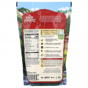 Birch Benders, смесь для приготовления блинов и вафель, растительный белок, 397 г (14 унций) в Москве - eco-herb.ru | фото
