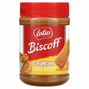 Biscoff, хрустящая паста из печенья, 380 г (13,4 унции) - описание