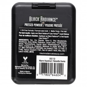 Black Radiance, спрессованный порошок, 8619 согревающий фундук, 7,8 г (0,28 унции) в Москве - eco-herb.ru | фото