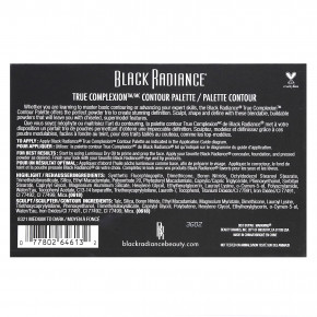 Black Radiance, True Complexion, палитра контуров, оттенок 8321 от среднего до темного, 11 г (0,38 унции) в Москве - eco-herb.ru | фото