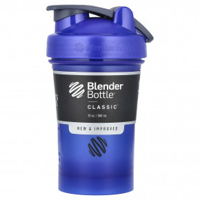 Blender Bottle, Classic ™, FC Reflex Blue, 600 мл (20 унций) - описание | фото