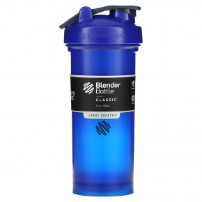 Blender Bottle, Classic, Reflex, синий, 1330 мл (45 унций) в Москве - eco-herb.ru | фото