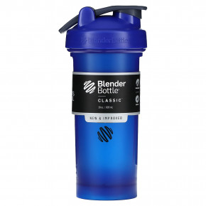 Blender Bottle, Classic, Reflex, синий, 828 мл (28 унций) в Москве - eco-herb.ru | фото