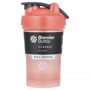 Blender Bottle, классический, коралловый, 600 мл (20 унций) в Москве - eco-herb.ru | фото