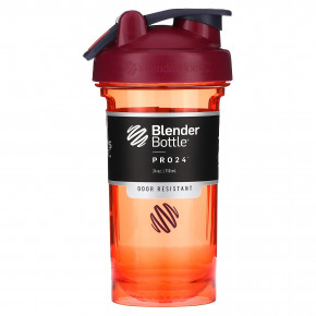 Blender Bottle, Pro Series, Pro24, FC коралловый, 710 мл (24 унции) - описание