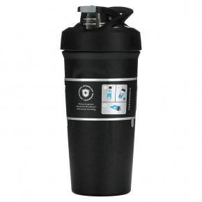 Blender Bottle, Strada, с изоляцией из нержавеющей стали, черный, 710 мл (24 унции) в Москве - eco-herb.ru | фото