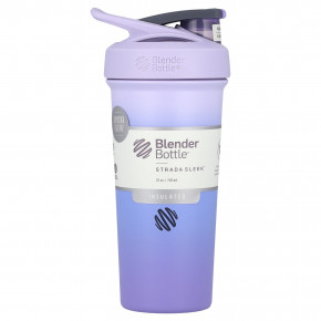 Blender Bottle, Strada Sleek™, Insulated Stainless Steel, Lavender, 25 oz (740 ml) в Москве - eco-herb.ru | фото