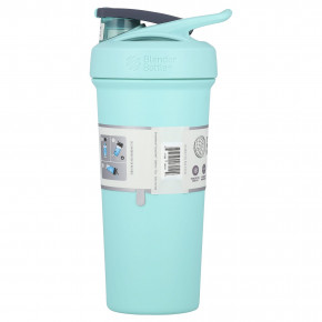 Blender Bottle, Strada Sleek™, Insulated Stainless Steel, Seafoam, 25 oz (740 ml) в Москве - eco-herb.ru | фото