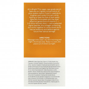 Bliss, Bright Idea, осветляющая сыворотка с витамином C и трипептидами, 30 мл (1 жидк. Унция) в Москве - eco-herb.ru | фото
