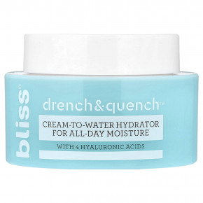 Bliss, Drench & Quench™, увлажняющий крем на весь день, 50 мл (1,7 жидк. унции) - описание | фото