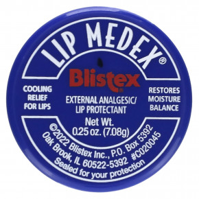 Blistex, Lip Medex, 3 баночки по 7,08 г (0,25 унции) - описание | фото