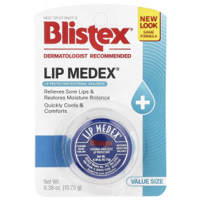 Blistex, Lip Medex®, защитное средство для губ и наружное обезболивающее, 10,75 г (0,38 унции) в Москве - eco-herb.ru | изображение Blistex, Lip Medex®, защитное средство для губ и наружное обезболивающее, 10,75 г (0,38 унции) в Москве - eco-herb.ru | фото