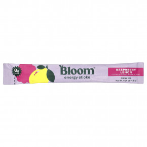 Bloom, энергетические стики, со вкусом малины и лимона, 10 шт. по 4,6 г (0,16 унции) в Москве - eco-herb.ru | изображение Bloom, энергетические стики, со вкусом малины и лимона, 10 шт. по 4,6 г (0,16 унции) в Москве - eco-herb.ru | фото