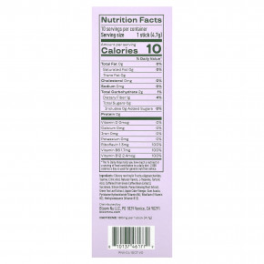 Bloom, энергетические стики, вишня и лайм, 10 шт. по 4,7 г (0,17 унции) в Москве - eco-herb.ru | фото