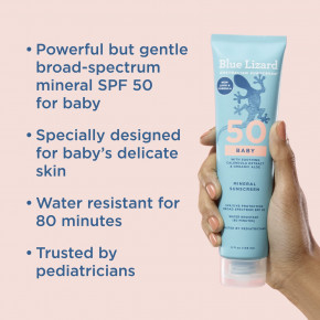 Blue Lizard Australian Sunscreen, детское минеральное солнцезащитное средство, SPF 50, 148 мл (5 жидк. унций) в Москве - eco-herb.ru | изображение Blue Lizard Australian Sunscreen, детское минеральное солнцезащитное средство, SPF 50, 148 мл (5 жидк. унций) в Москве - eco-herb.ru | фото