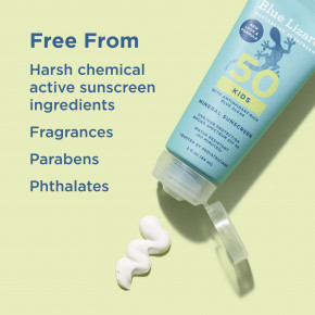 Blue Lizard Australian Sunscreen, детское минеральное солнцезащитное средство, SPF 50, 89 мл (3 жидк. унции) в Москве - eco-herb.ru | фото