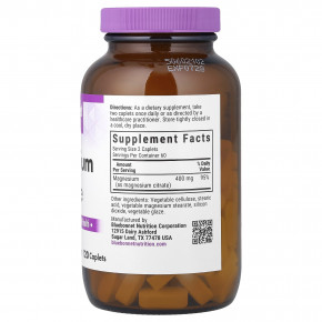 Bluebonnet Nutrition, цитрат магния, 120 капсуловидных таблеток (200 мг в 1 таблетке) в Москве - eco-herb.ru | изображение Bluebonnet Nutrition, цитрат магния, 120 капсуловидных таблеток (200 мг в 1 таблетке) в Москве - eco-herb.ru | фото