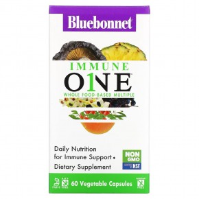 Bluebonnet Nutrition, Immune One, комплекс из цельных продуктов, 60 растительных капсул в Москве - eco-herb.ru | фото