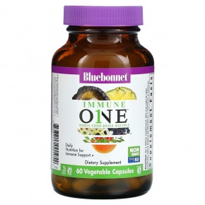 Bluebonnet Nutrition, Immune One, комплекс из цельных продуктов, 60 растительных капсул в Москве - eco-herb.ru | фото