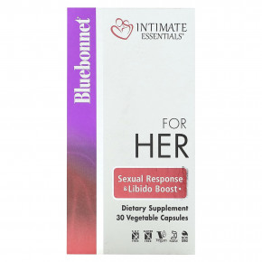 Bluebonnet Nutrition, Intimate Essentials, для нее, 30 растительных капсул в Москве - eco-herb.ru | изображение Bluebonnet Nutrition, Intimate Essentials, для нее, 30 растительных капсул в Москве - eco-herb.ru | фото